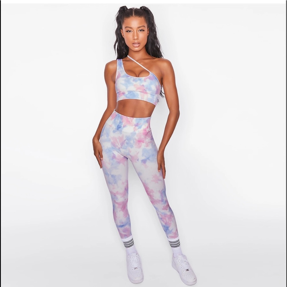 Tie Dye Activewear Fitness Yoga Set